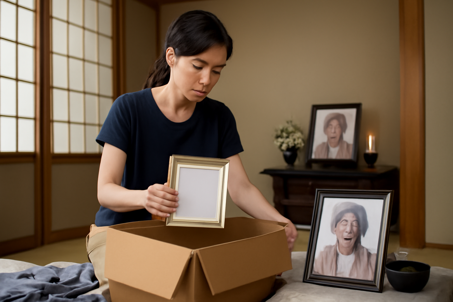 遺品整理は49日前後どちらが良い?