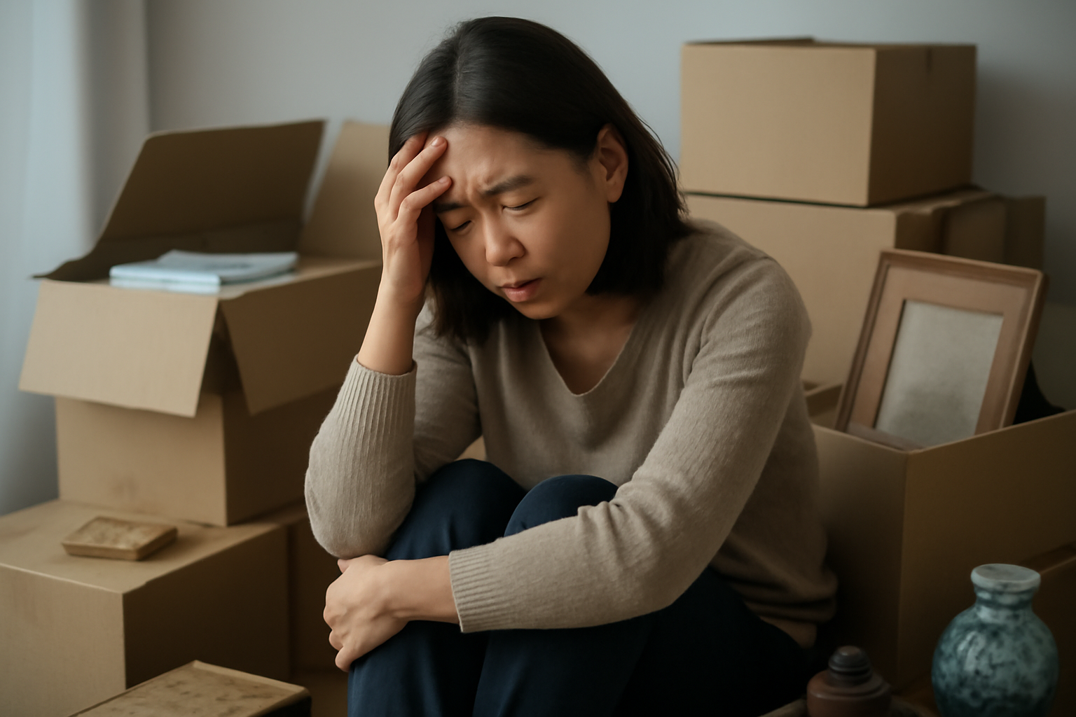 遺品整理でうつになるって本当？