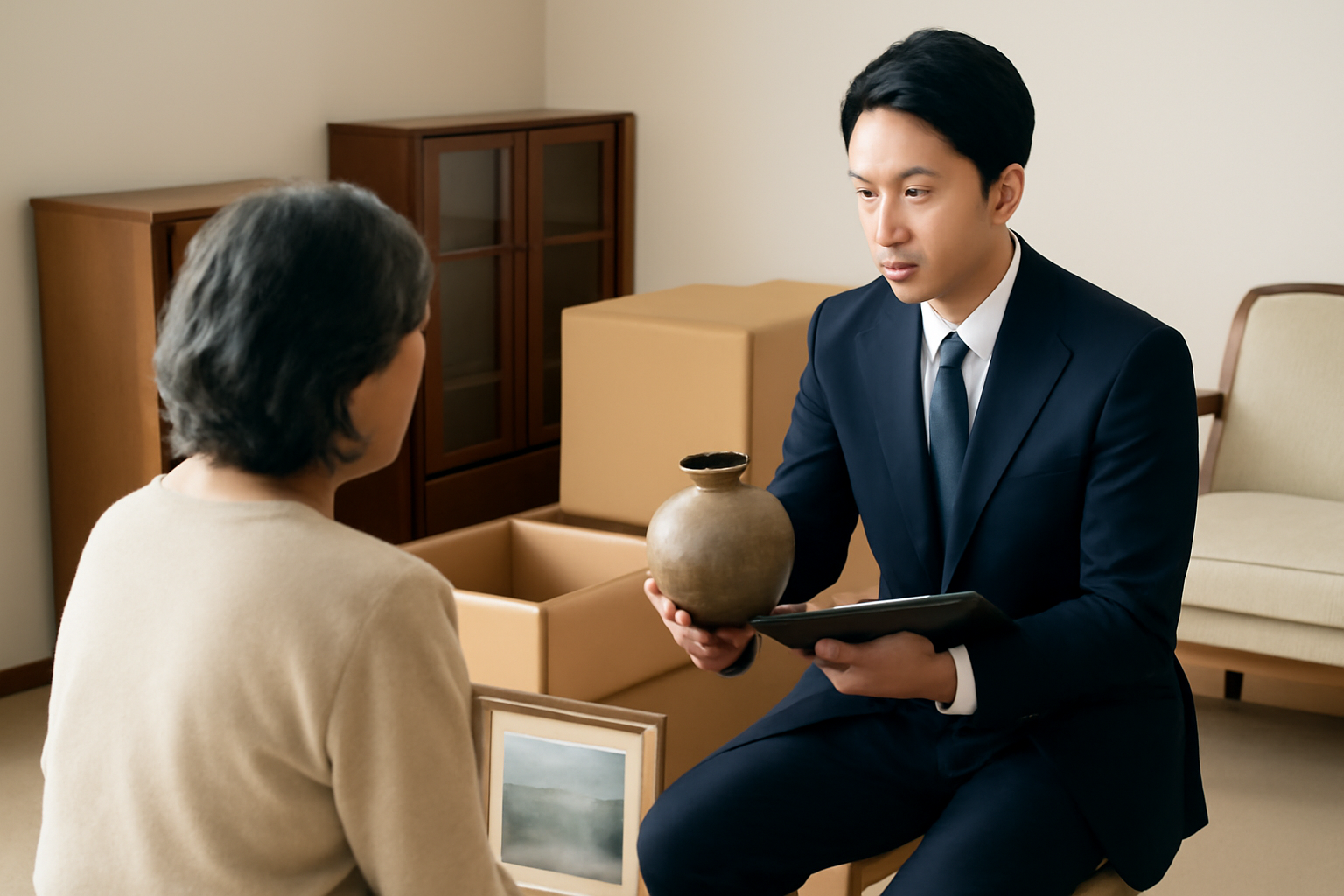 遺品整理買取業者のサービス内容