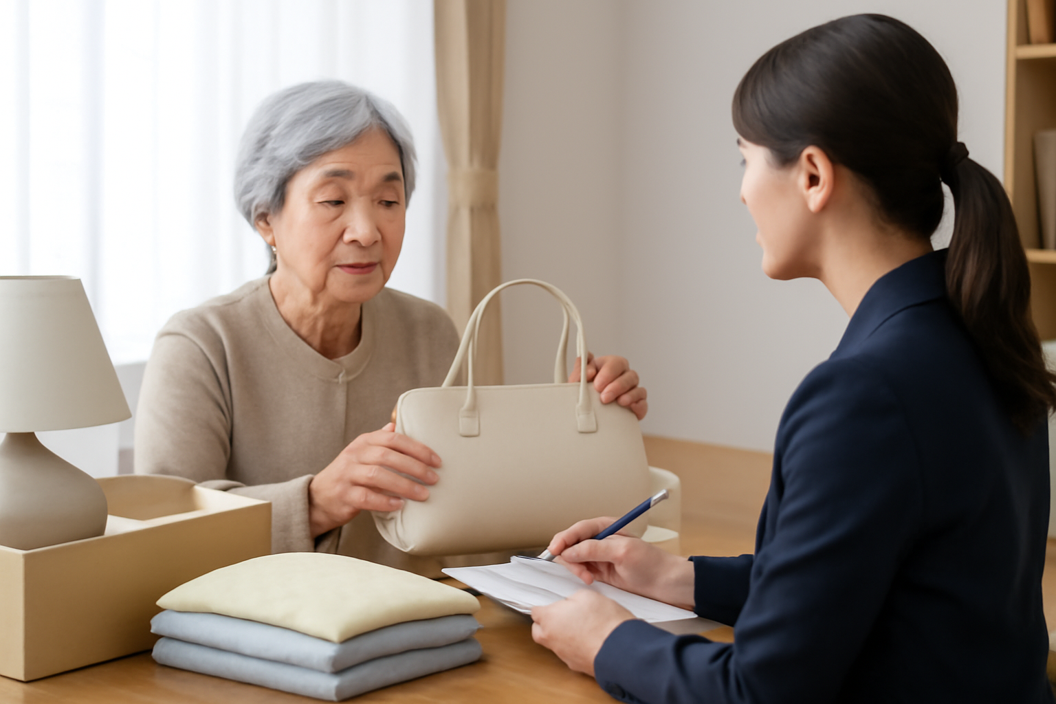 生前整理買取で対象となる品物と査定の流れ