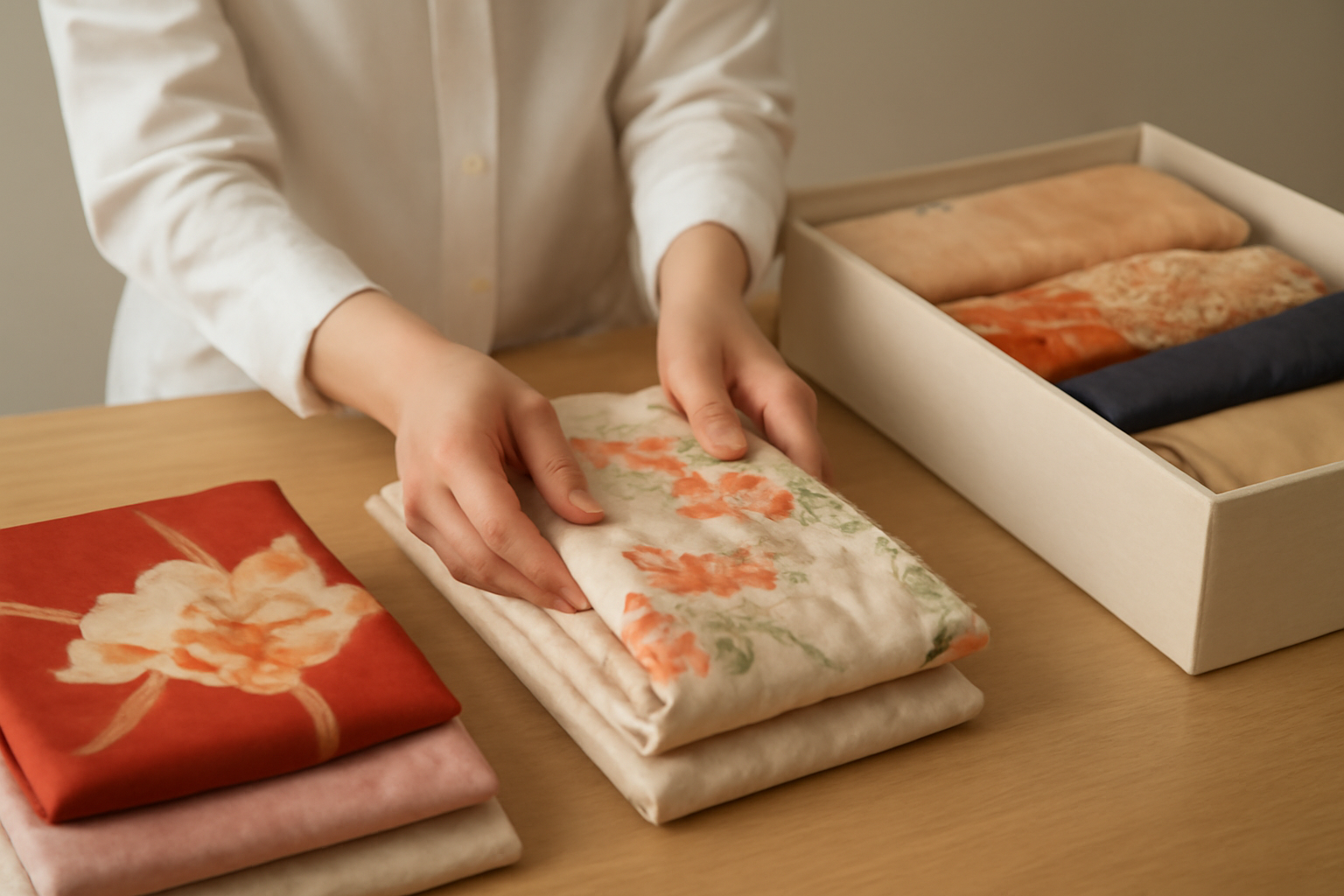 生前整理における着物整理の基本方針