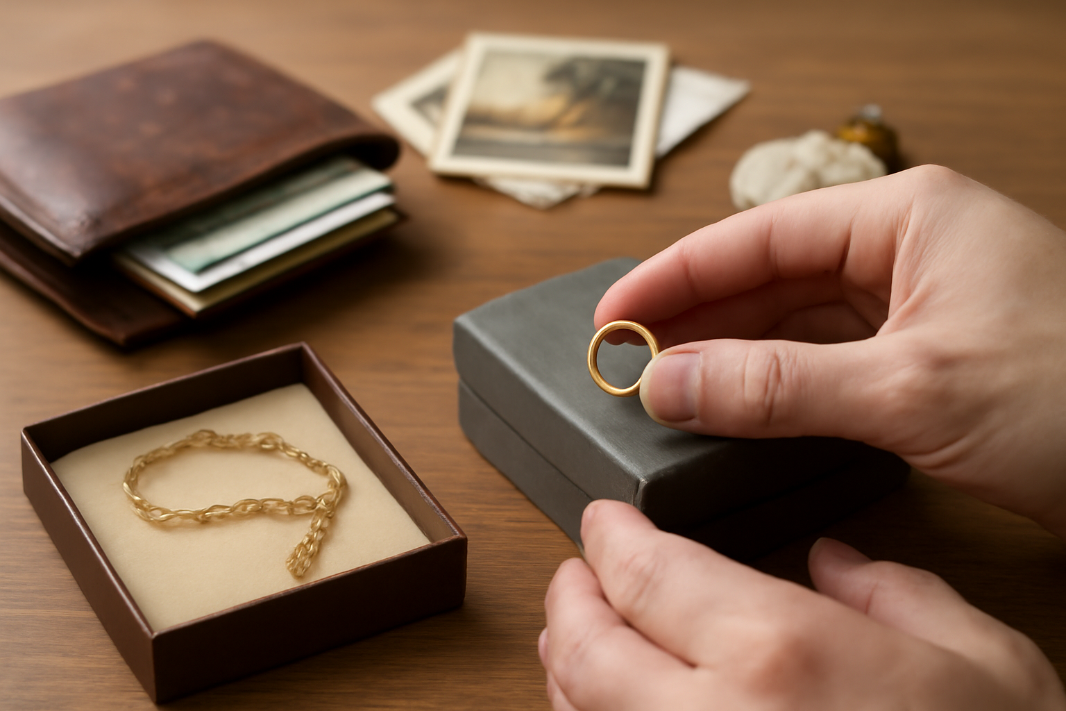 遺品整理で18金を高額買取してもらうための具体的手順
