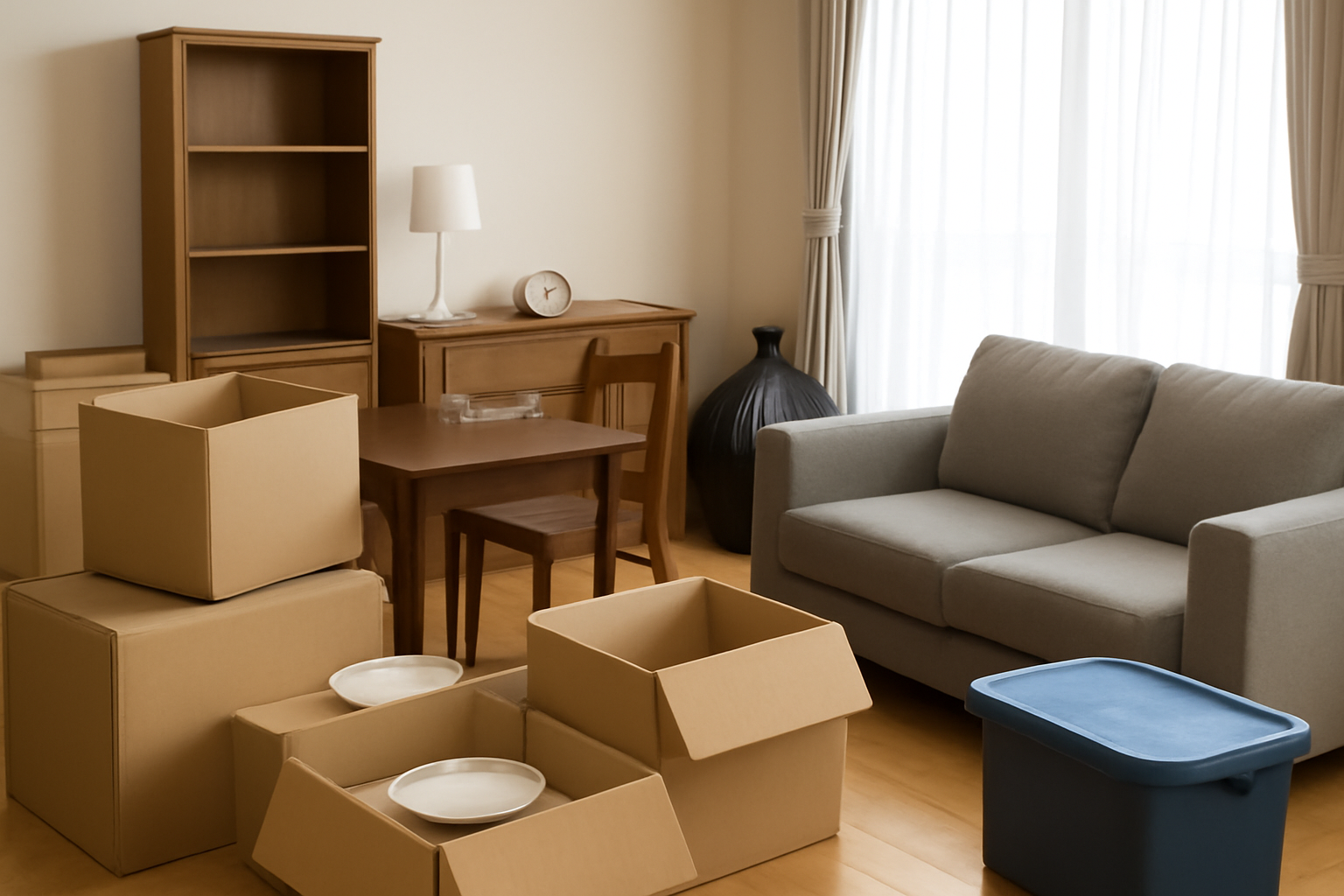 作業時間と必要な人員について