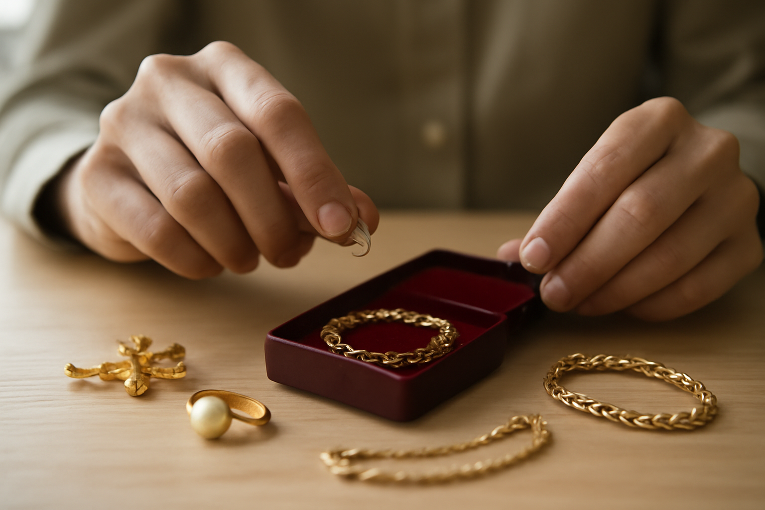 遺品整理で出てきたアクセサリーは価値確認が最優先です
