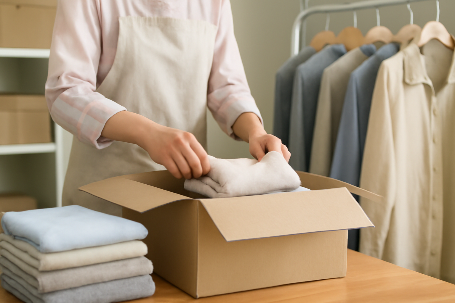 遺品整理における衣類は3分類で進める