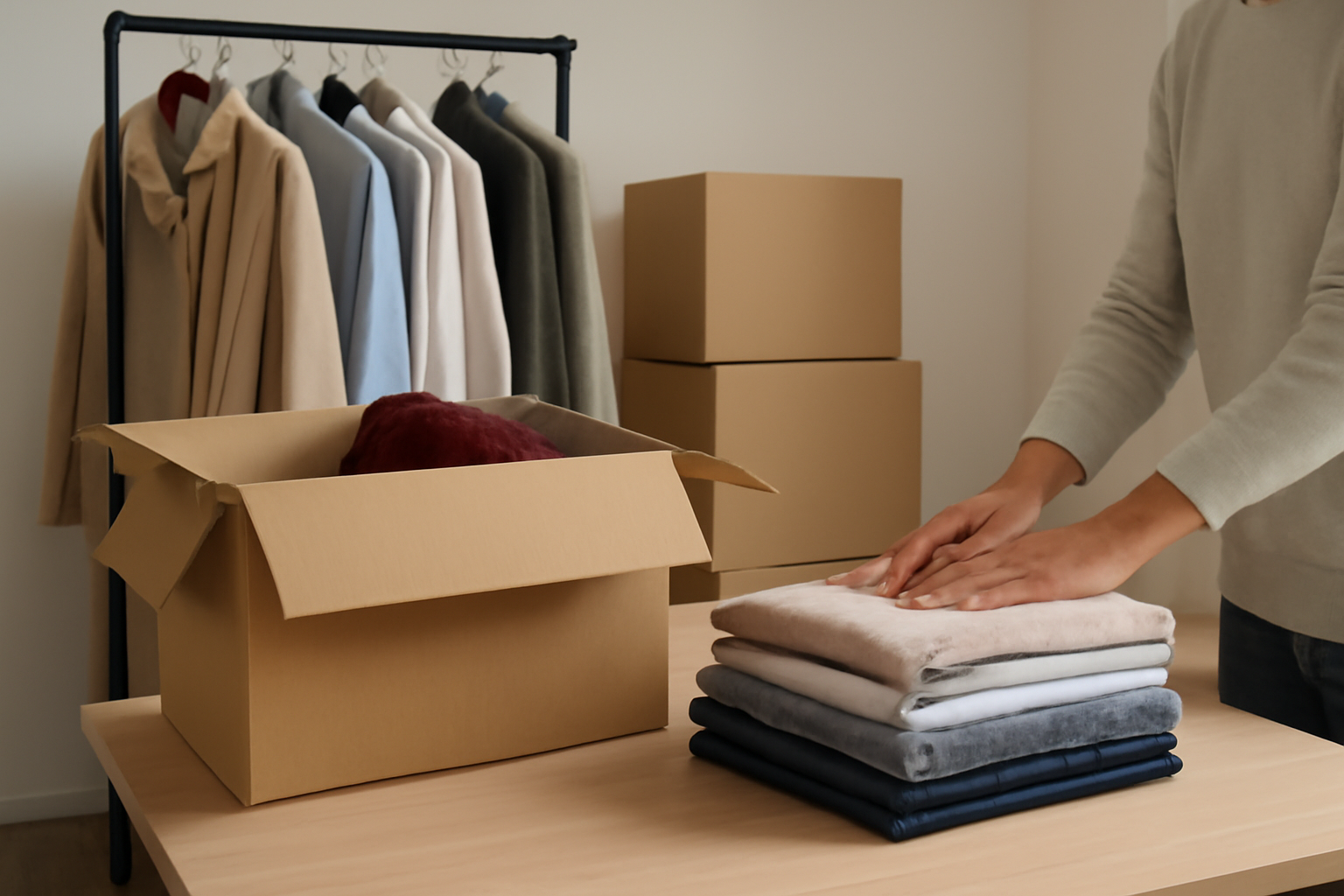 具体的な遺品整理衣類の事例