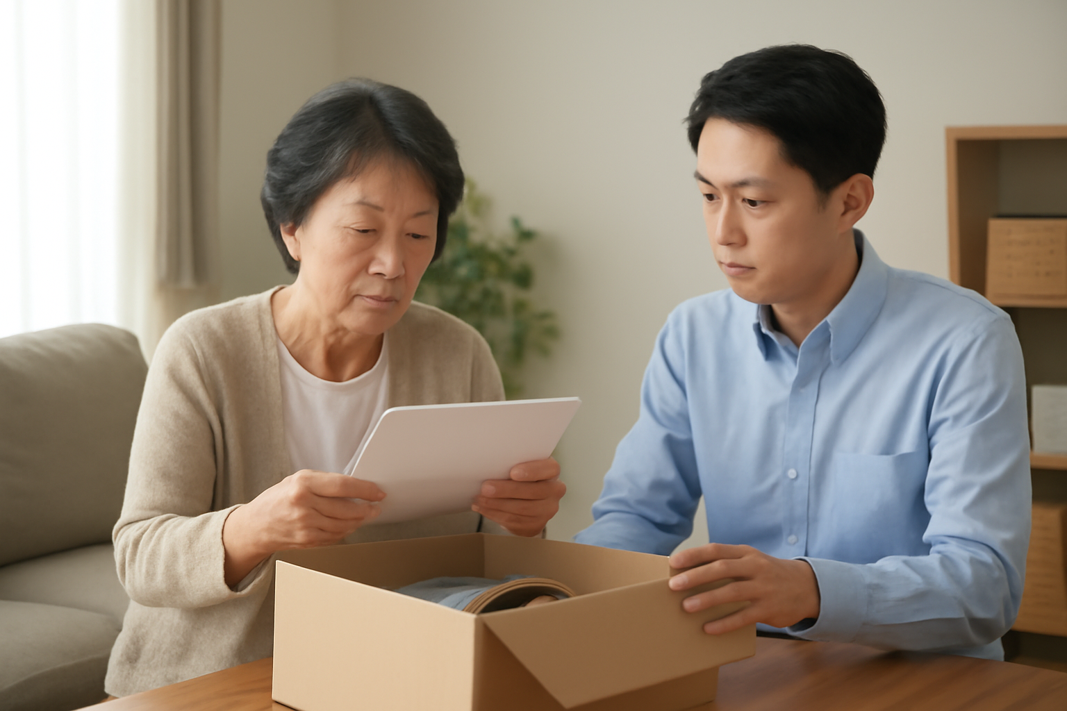 親の生前整理を進める具体的な手順