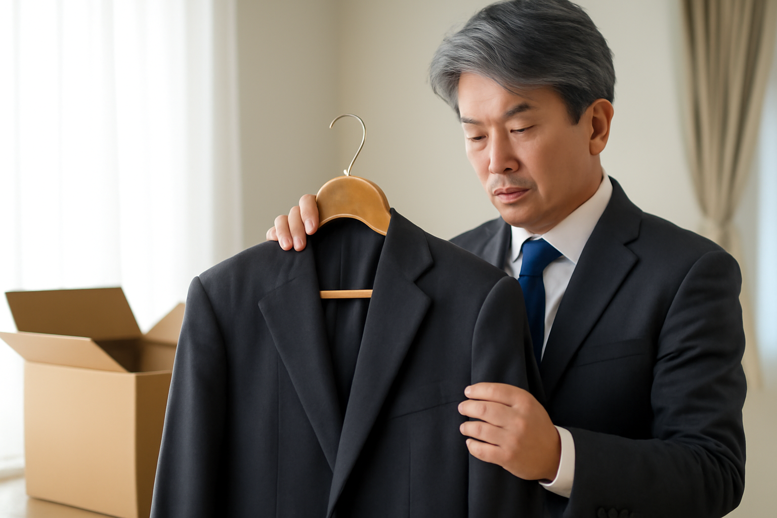 遺品整理でスーツを扱う具体的な事例